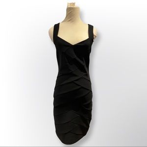 Black bandage dress